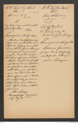 k.k. naturhistorisches Hofmuseum, Intendanzakten 1885-1896 (Hauer), Aktenzahl Z.507.a/1888, Seite 4